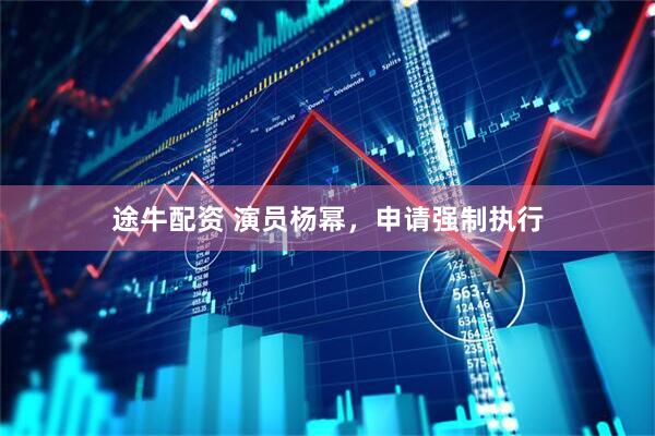 途牛配资 演员杨幂，申请强制执行